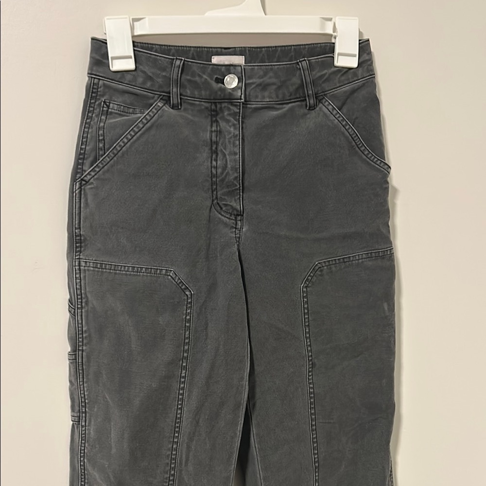 Wilfred Free Aritzia Gray Cargo Pants Size 2